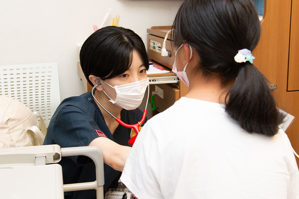 入院患者さんの診察